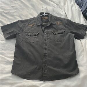 Howler Bros Men button snap shirt